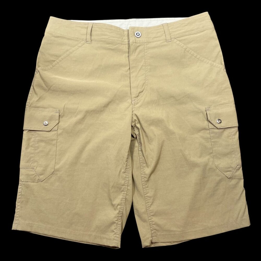 Kühl Mens Cargo Shorts Size 35 Tan Summer Outdoor Hiking Durable Lightweight